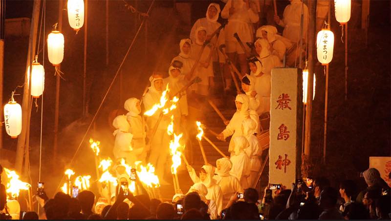 「海女の大夜泳」に参加してきました！
