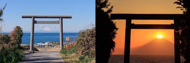 洲埼灯台・洲崎神社