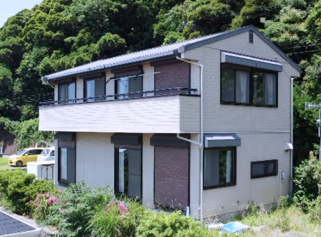 岩井海岸もコンビニも徒歩圏内